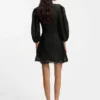 A-line dress with embroidered details A-line dress with embroidered details