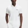 Active moisture-managing slim-fit polo shirt in stretch piqué Active moisture-managing slim-fit polo shirt in stretch piqué