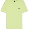 Active moisture-managing slim-fit T-shirt in stretch jersey