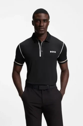 Active Paddy golf polo shirt in ripstop fabric