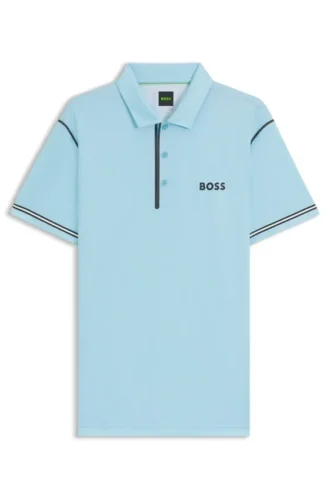Active Paddy golf polo shirt in ripstop fabric