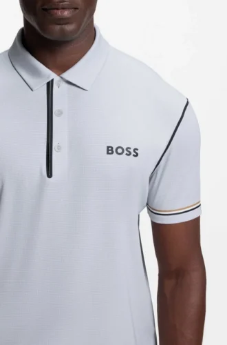 Active Paddy golf polo shirt in ripstop fabric