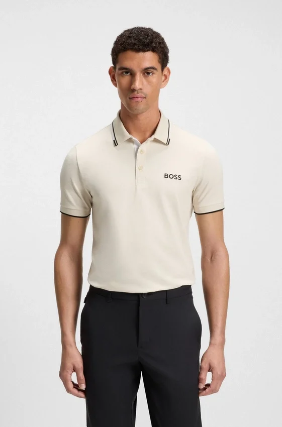 Active Paddy regular-fit polo shirt in quick-dry stretch pique Active Paddy regular-fit polo shirt in quick-dry stretch pique