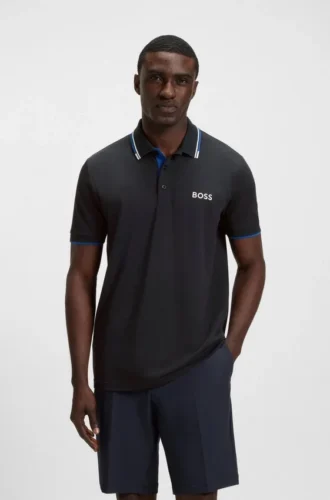 Active Paddy regular-fit polo shirt in quick-dry stretch pique