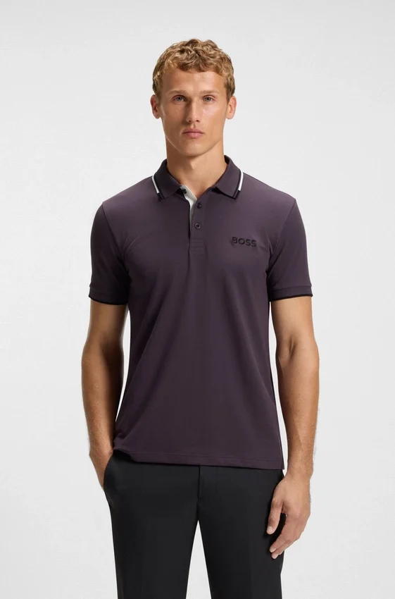 Active Paddy regular-fit polo shirt in quick-dry stretch pique Active Paddy regular-fit polo shirt in quick-dry stretch pique