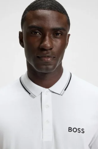 Active Paddy regular-fit polo shirt in quick-dry stretch pique