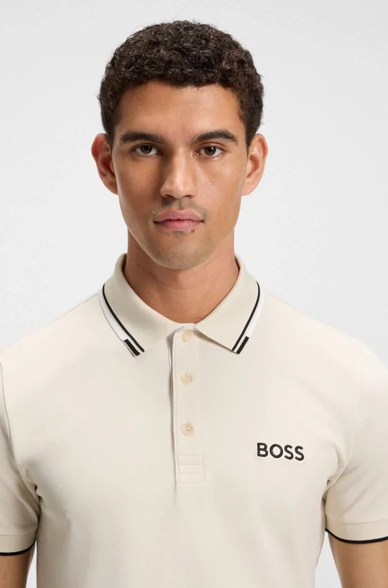 Active Paddy regular-fit polo shirt in quick-dry stretch pique Active Paddy regular-fit polo shirt in quick-dry stretch pique