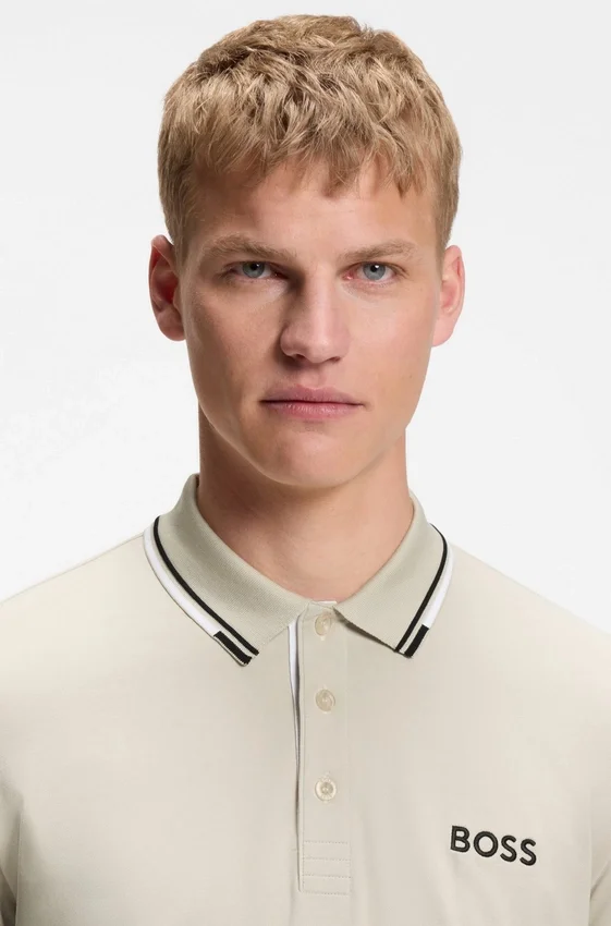 Active Paddy regular-fit polo shirt in quick-dry stretch pique Active Paddy regular-fit polo shirt in quick-dry stretch pique
