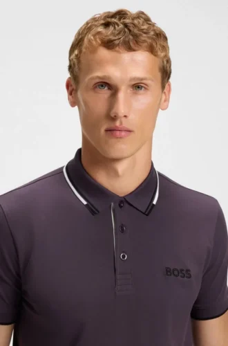 Active Paddy regular-fit polo shirt in quick-dry stretch pique