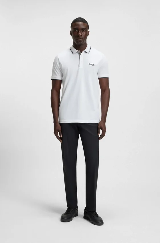 Active Paddy regular-fit polo shirt in quick-dry stretch pique Active Paddy regular-fit polo shirt in quick-dry stretch pique