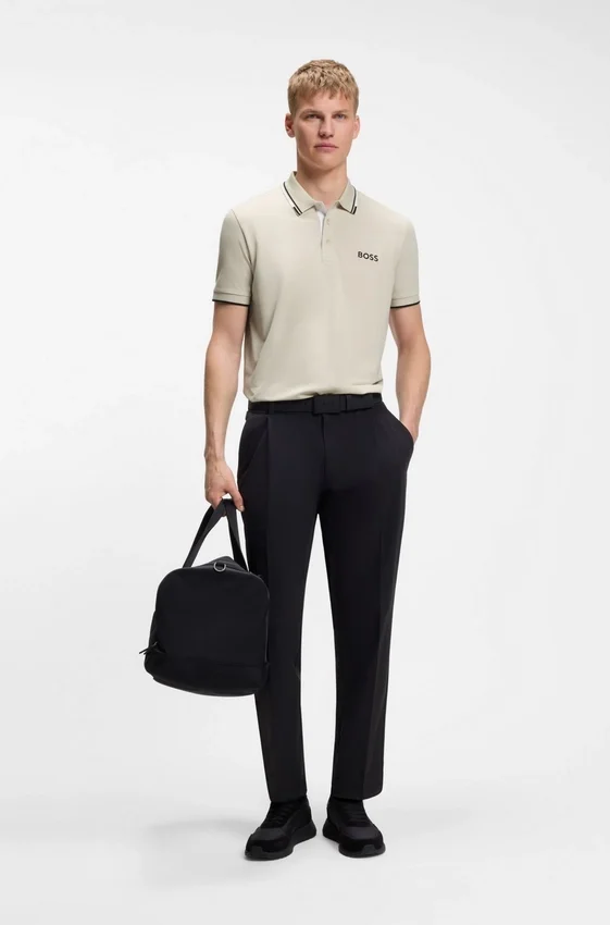Active Paddy regular-fit polo shirt in quick-dry stretch pique Active Paddy regular-fit polo shirt in quick-dry stretch pique