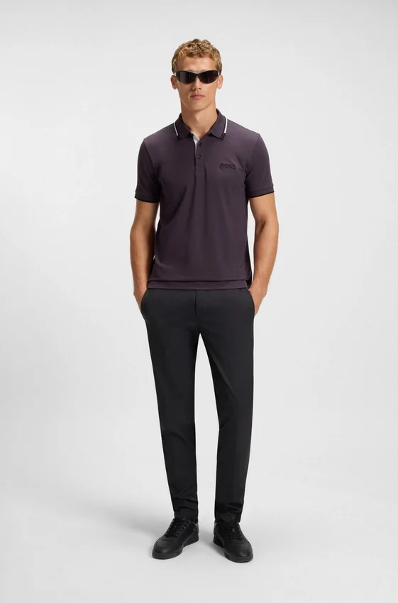 Active Paddy regular-fit polo shirt in quick-dry stretch pique Active Paddy regular-fit polo shirt in quick-dry stretch pique