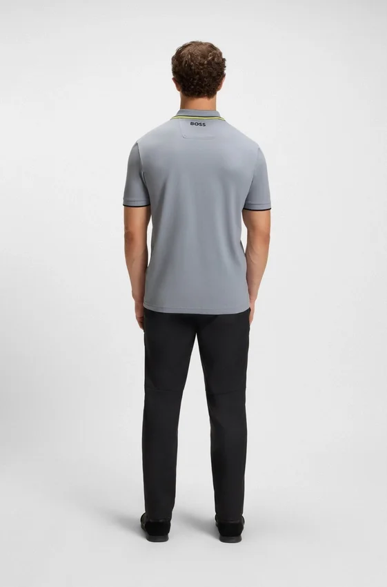 Active Paddy regular-fit polo shirt in quick-dry stretch pique Active Paddy regular-fit polo shirt in quick-dry stretch pique
