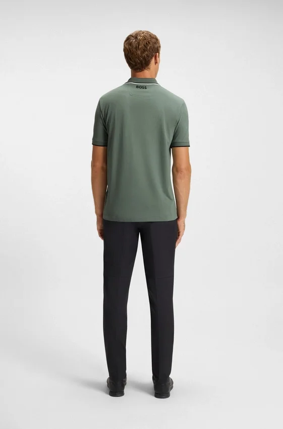 Active Paddy regular-fit polo shirt in quick-dry stretch pique Active Paddy regular-fit polo shirt in quick-dry stretch pique