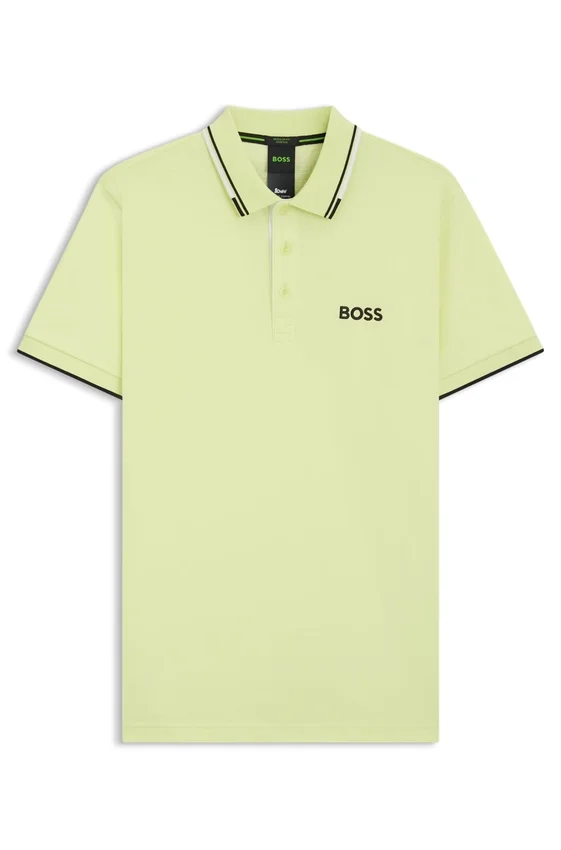 Active Paddy regular-fit polo shirt in quick-dry stretch pique Active Paddy regular-fit polo shirt in quick-dry stretch pique