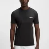 Active piqué slim-fit T-shirt with moisture management Active piqué slim-fit T-shirt with moisture management