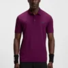 Active quick-dry polo shirt with check artwork Active quick-dry polo shirt with check artwork