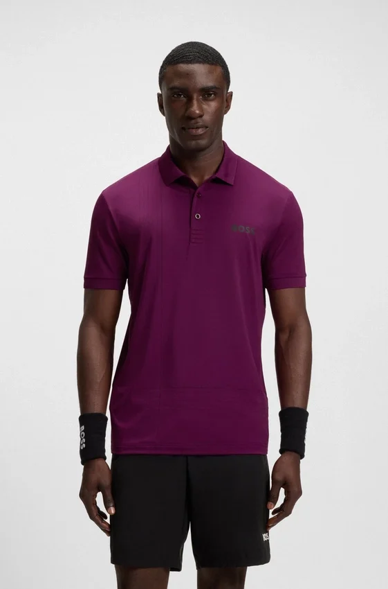 Active quick-dry polo shirt with check artwork Active quick-dry polo shirt with check artwork