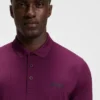 Active quick-dry polo shirt with check artwork Active quick-dry polo shirt with check artwork