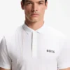 Active quick-dry polo shirt with check artwork Active quick-dry polo shirt with check artwork