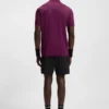 Active quick-dry polo shirt with check artwork Active quick-dry polo shirt with check artwork