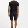 Active quick-dry shorts with layered design