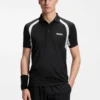 Active Quick-dry slim-fit polo shirt with four-way stretch