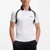 Active Quick-dry slim-fit polo shirt with four-way stretch Active Quick-dry slim-fit polo shirt with four-way stretch