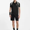 Active Quick-dry slim-fit polo shirt with four-way stretch