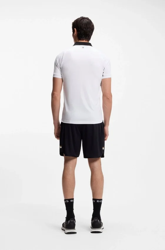 Active Quick-dry slim-fit polo shirt with four-way stretch Active Quick-dry slim-fit polo shirt with four-way stretch