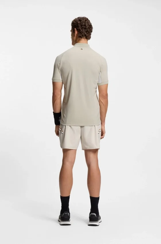 Active Quick-dry slim-fit polo shirt with four-way stretch Active Quick-dry slim-fit polo shirt with four-way stretch