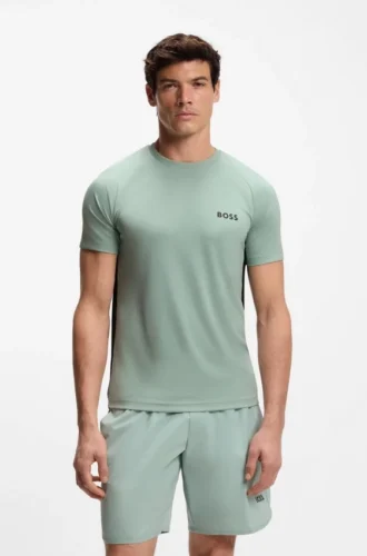 Active Quick-dry slim-fit T-shirt with four-way stretch
