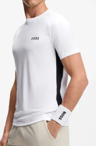 Active Quick-dry slim-fit T-shirt with four-way stretch