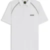 Active signature-stripe polo shirt with odour control Active signature-stripe polo shirt with odour control