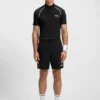 Active signature-stripe polo shirt with odour control Active signature-stripe polo shirt with odour control