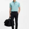 Active Slim-fit polo shirt in moisture-wicking stretch cotton Active Slim-fit polo shirt in moisture-wicking stretch cotton