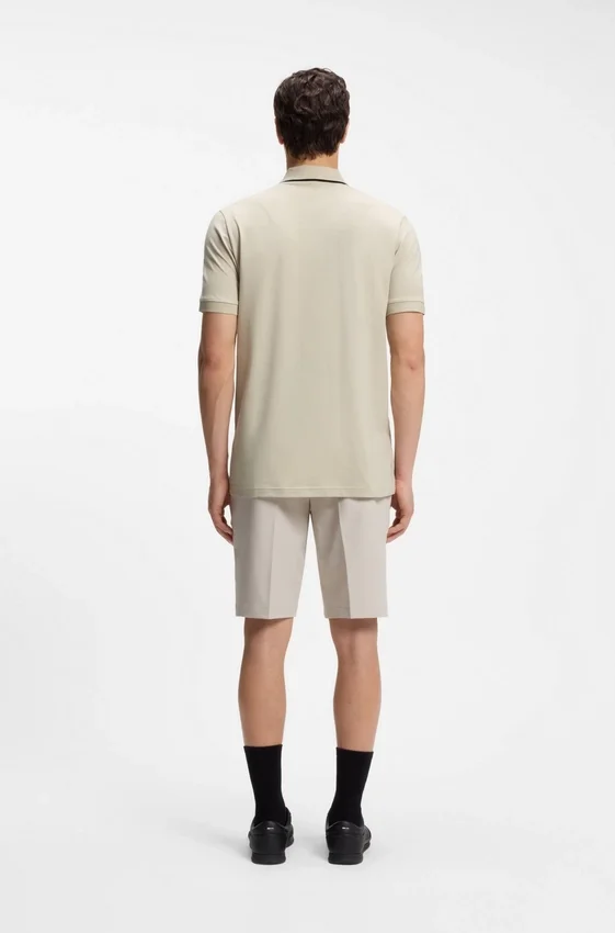 Active Slim-fit polo shirt in moisture-wicking stretch cotton Active Slim-fit polo shirt in moisture-wicking stretch cotton