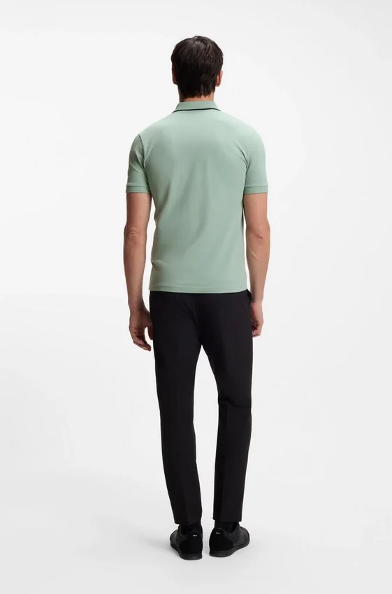 Active Slim-fit polo shirt in moisture-wicking stretch cotton Active Slim-fit polo shirt in moisture-wicking stretch cotton