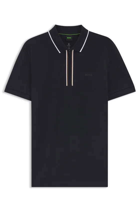 Active Slim-fit polo shirt in moisture-wicking stretch cotton Active Slim-fit polo shirt in moisture-wicking stretch cotton