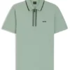 Active Slim-fit polo shirt in moisture-wicking stretch cotton Active Slim-fit polo shirt in moisture-wicking stretch cotton