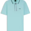 Active Slim-fit polo shirt in moisture-wicking stretch cotton Active Slim-fit polo shirt in moisture-wicking stretch cotton