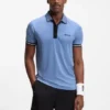 Active slim-fit polo shirt with moisture management Active slim-fit polo shirt with moisture management