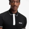 Active slim-fit polo shirt with moisture management Active slim-fit polo shirt with moisture management