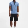 Active slim-fit polo shirt with moisture management Active slim-fit polo shirt with moisture management