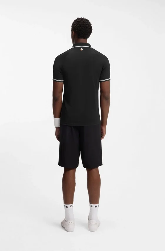 Active slim-fit polo shirt with moisture management Active slim-fit polo shirt with moisture management