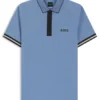 Active slim-fit polo shirt with moisture management Active slim-fit polo shirt with moisture management