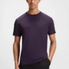 Active slim-fit T-shirt with decorative reflective details Active slim-fit T-shirt with decorative reflective details