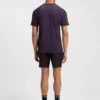Active slim-fit T-shirt with decorative reflective details Active slim-fit T-shirt with decorative reflective details