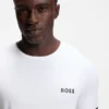 Active slim-fit T-shirt with tennis-ball embossing Active slim-fit T-shirt with tennis-ball embossing