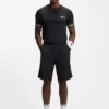Active slim-fit T-shirt with tennis-ball embossing Active slim-fit T-shirt with tennis-ball embossing